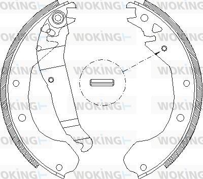 Woking Z4090.00 - Jarrukenkä inparts.fi