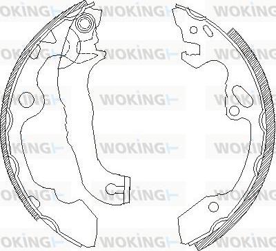 Woking Z4040.00 - Jarrukenkä inparts.fi