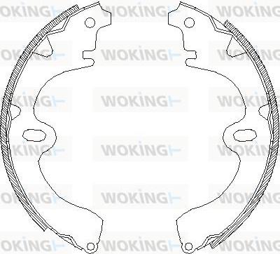 Woking Z4008.00 - Jarrukenkä inparts.fi