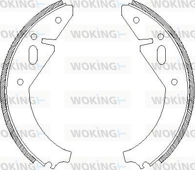 Woking Z4003.00 - Jarrukenkä inparts.fi