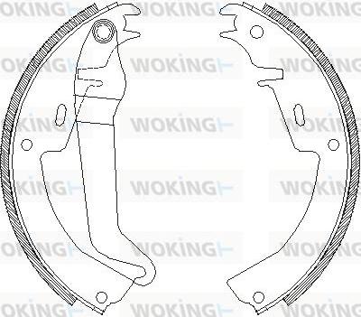 Woking Z4010.00 - Jarrukenkä inparts.fi