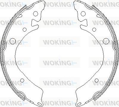 Woking Z4084.00 - Jarrukenkä inparts.fi