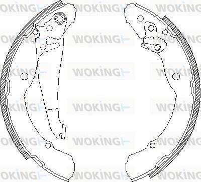 Woking Z4082.00 - Jarrukenkä inparts.fi