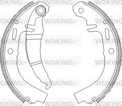 Woking Z4025.00 - Jarrukenkä inparts.fi