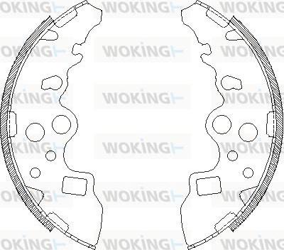 Woking Z4159.00 - Jarrukenkä inparts.fi