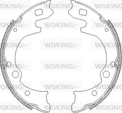 Woking Z4150.00 - Jarrukenkä inparts.fi