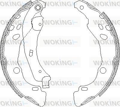 Woking Z4152.00 - Jarrukenkä inparts.fi