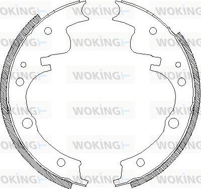 Woking Z4104.00 - Jarrukenkä inparts.fi