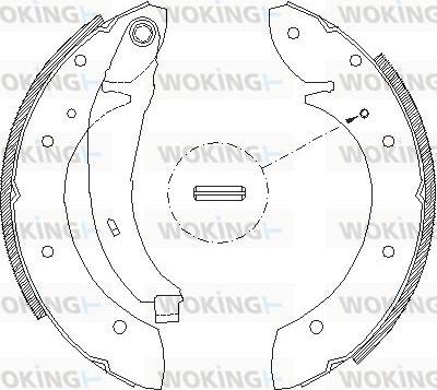 Woking Z4396.02 - Jarrukenkä inparts.fi