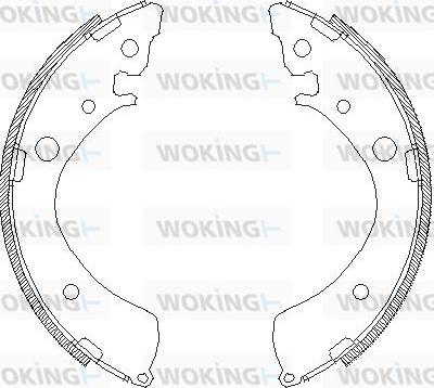 Woking Z4367.01 - Jarrukenkä inparts.fi