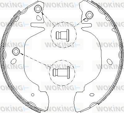 Woking Z4305.01 - Jarrukenkä inparts.fi