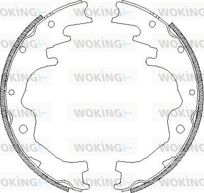 Woking Z4388.01 - Jarrukenkä inparts.fi