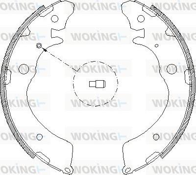 Woking Z4383.00 - Jarrukenkä inparts.fi