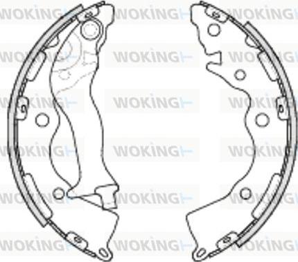 Woking Z4234.00 - Jarrukenkä inparts.fi