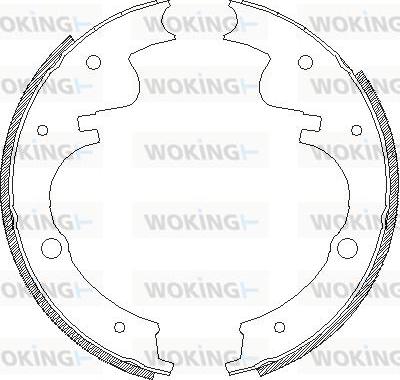 Woking Z4226.00 - Jarrukenkä inparts.fi