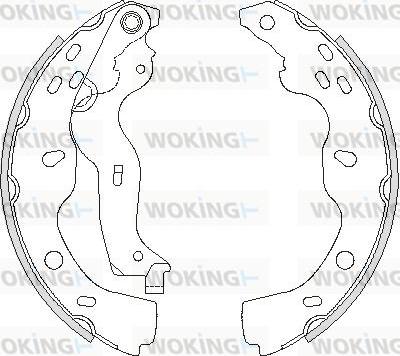 Woking Z4227.00 - Jarrukenkä inparts.fi