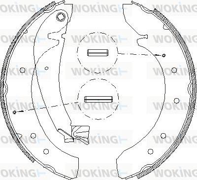 Woking Z4719.00 - Jarrukenkä inparts.fi