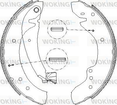 Woking Z4718.00 - Jarrukenkä inparts.fi