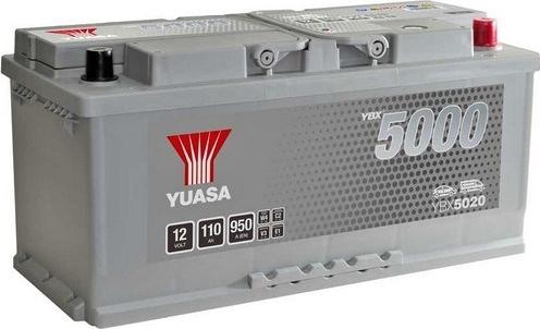Yuasa YBX5020 - Käynnistysakku inparts.fi