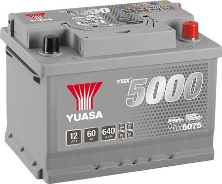 Yuasa YBX5075 - Käynnistysakku inparts.fi