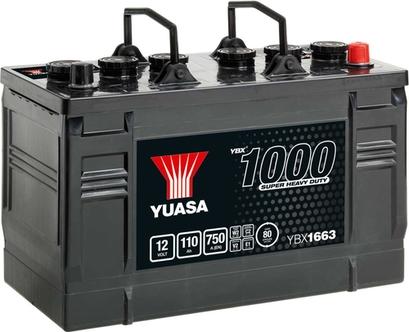 Yuasa YBX1663 - Käynnistysakku inparts.fi