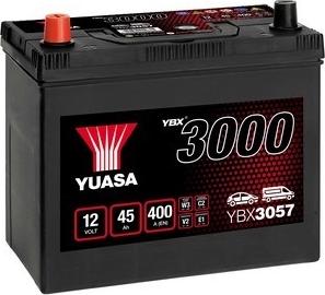 Yuasa YBX3057 - Käynnistysakku inparts.fi