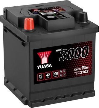 Yuasa YBX3102 - Käynnistysakku inparts.fi