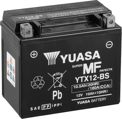 Yuasa YTX12-BS - Käynnistysakku inparts.fi