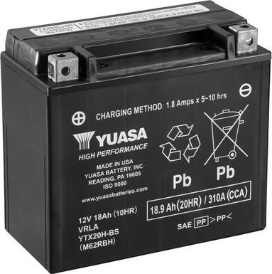 Yuasa YTX20H-BS - Käynnistysakku inparts.fi