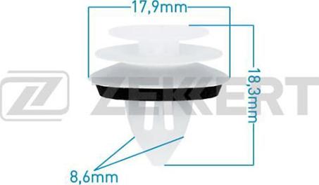 Zekkert BE-1012 - Suoja / koristelista inparts.fi