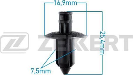 Zekkert BE-1028 - Suoja / koristelista inparts.fi