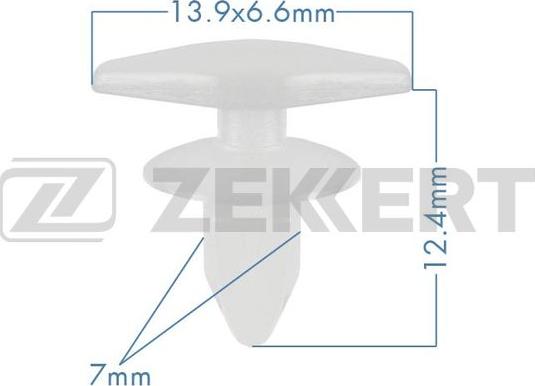 Zekkert BE-1216 - Suoja / koristelista inparts.fi