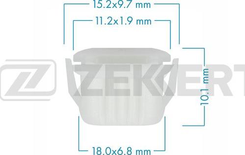 Zekkert BE-1212 - Suoja / koristelista inparts.fi