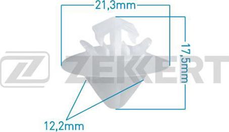 Zekkert BE-1727 - Suoja / koristelista inparts.fi