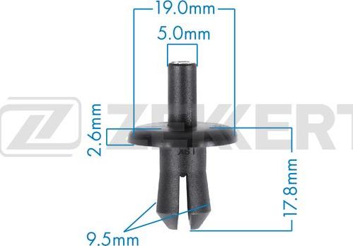 Zekkert BE-3585 - Suoja / koristelista inparts.fi