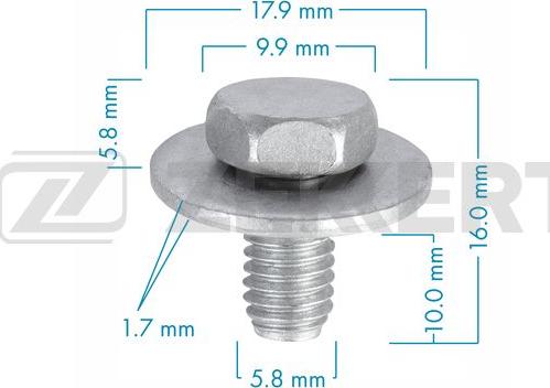 Zekkert BE-3580 - Suoja / koristelista inparts.fi