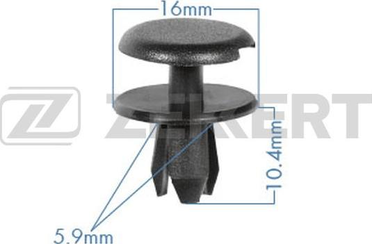 Zekkert BE-3535 - Suoja / koristelista inparts.fi