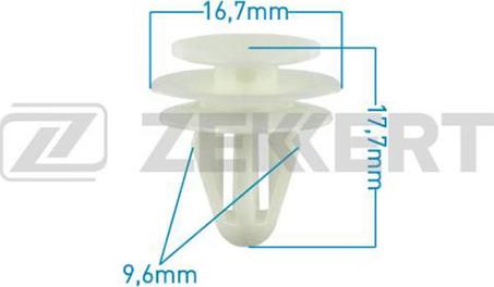 Zekkert BE-2413 - Suoja / koristelista inparts.fi