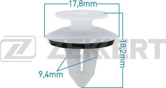 Zekkert BE-2412 - Suoja / koristelista inparts.fi