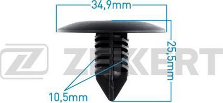 Zekkert BE-2381 - Suoja / koristelista inparts.fi