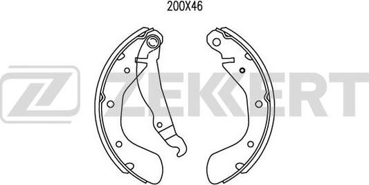 Zekkert BK-4459 - Jarrukenkäsarja inparts.fi