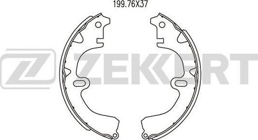 Zekkert BK-4457 - Jarrukenkäsarja inparts.fi