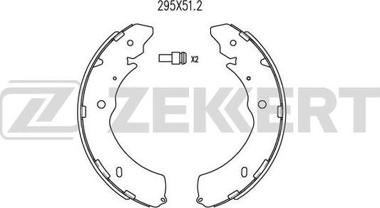 Zekkert BK-4034 - Jarrukenkäsarja inparts.fi