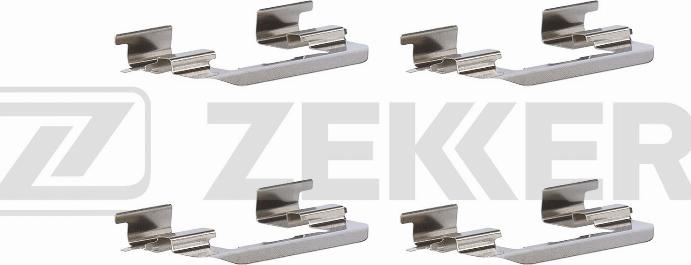 Zekkert BR-1496 - Tarvikesarja, jarrupala inparts.fi