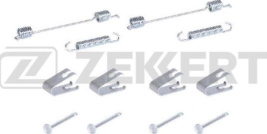 Zekkert BR-1511 - Tarvikesarja, jarrupala inparts.fi