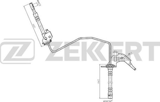 Zekkert BS-9234 - Jarruletku inparts.fi