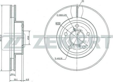 Zekkert BS-5181 - Jarrulevy inparts.fi