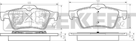 Zekkert BS-1474 - Jarrupala, levyjarru inparts.fi