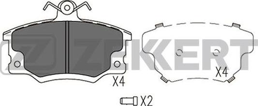 Zekkert BS-1542 - Jarrupala, levyjarru inparts.fi