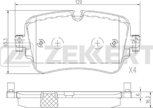 Zekkert BS-1532 - Jarrupala, levyjarru inparts.fi